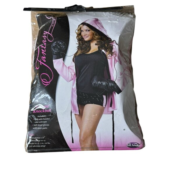 Fantasy Instant Knockout Adult Costume Women Boxin Boxer Costume Size M/L Fall - Picture 1 of 7